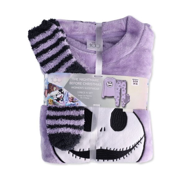 Nightmare Before Christmas 3-Piece Pajama Set - Picture 1 of 9